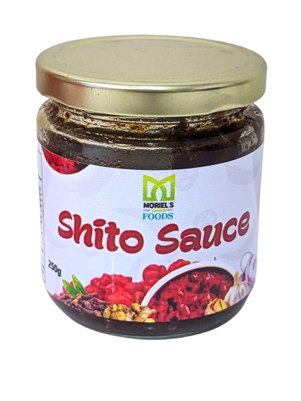 Jar of myShito Shrimp Shito